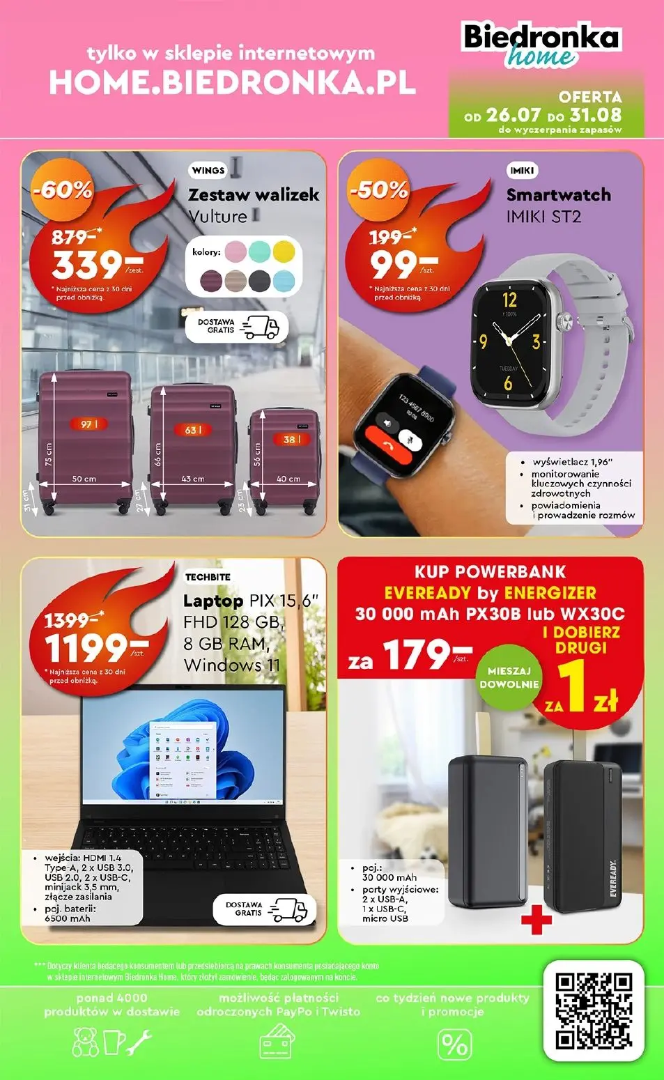 gazetka promocyjna Biedronka Hot! offer - Home - Strona 5