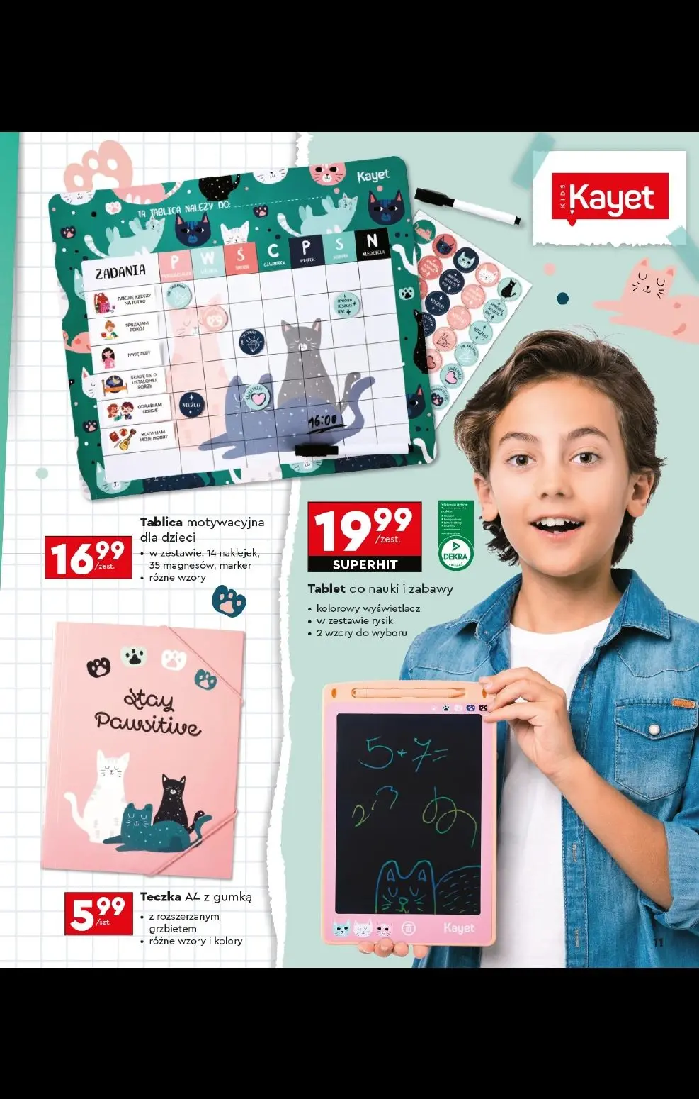 gazetka promocyjna Biedronka Złap zajawkę na wyprawkę - Strona 11