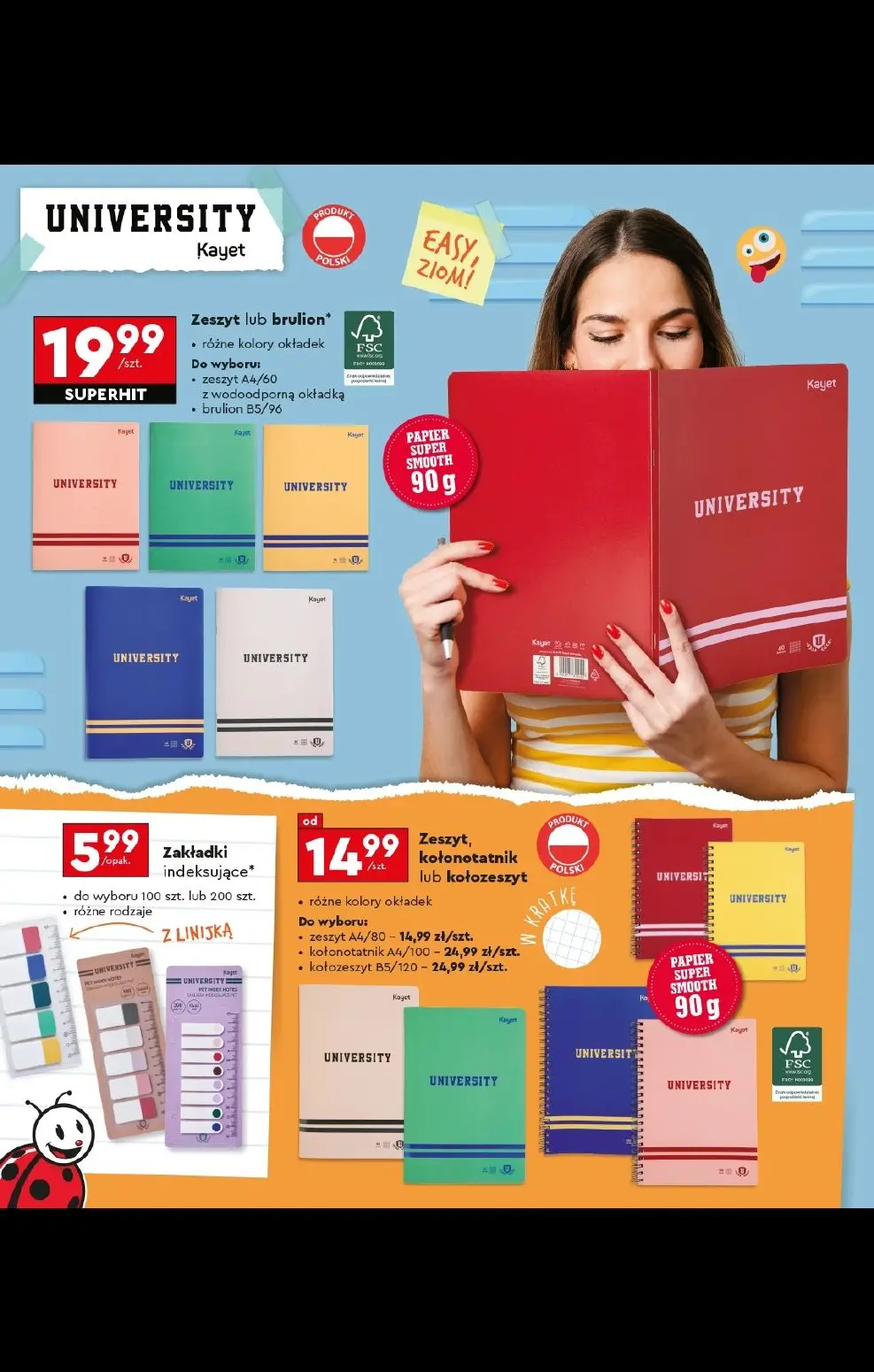 gazetka promocyjna Biedronka Złap zajawkę na wyprawkę - Strona 34
