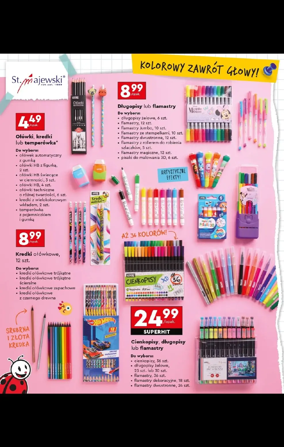 gazetka promocyjna Biedronka Złap zajawkę na wyprawkę - Strona 52