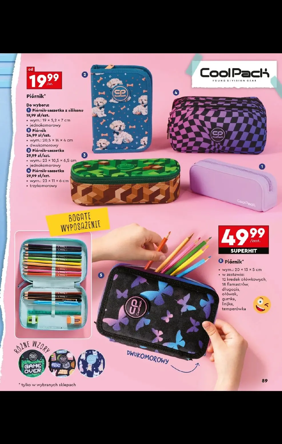 gazetka promocyjna Biedronka Złap zajawkę na wyprawkę - Strona 89