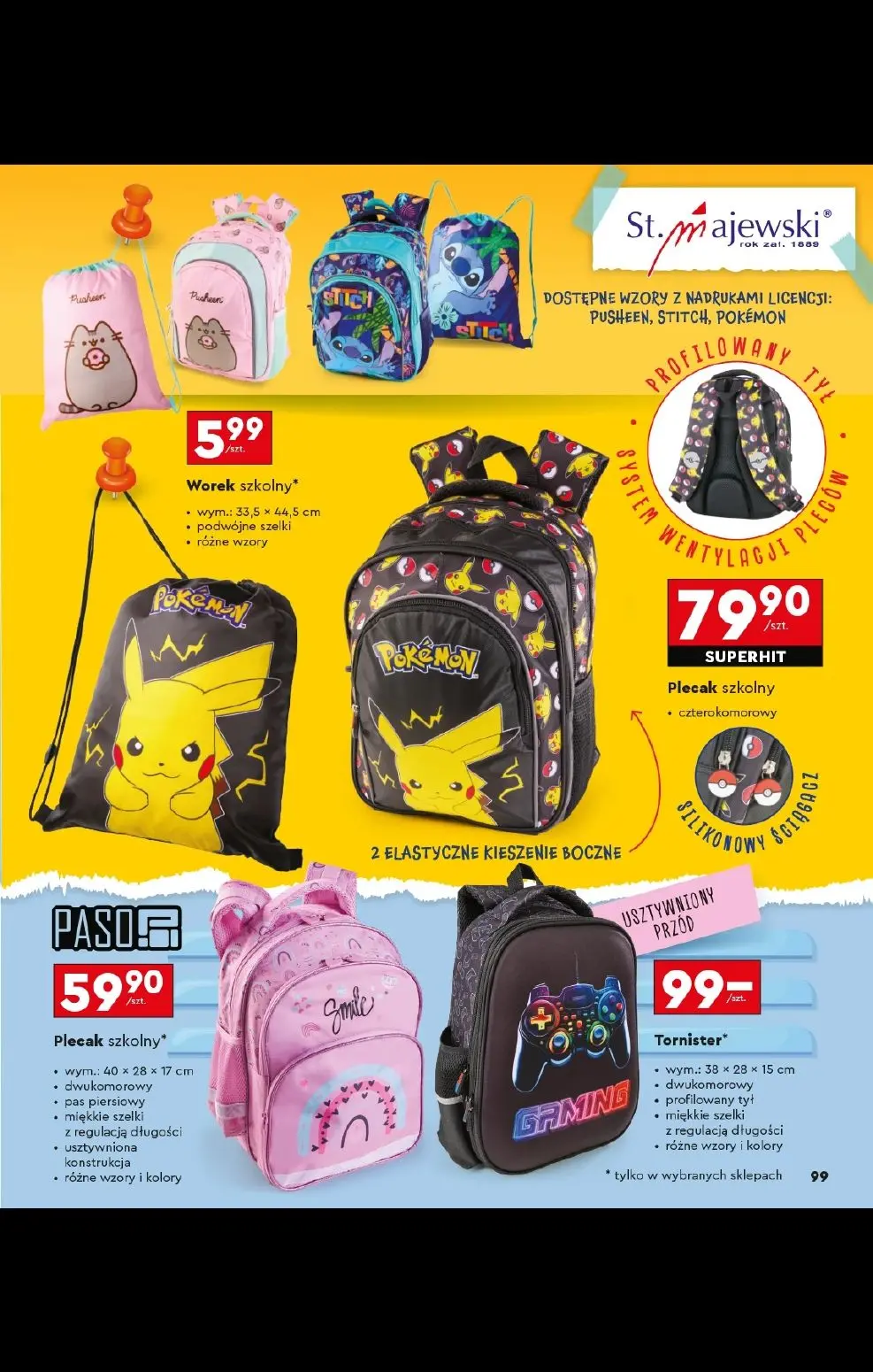 gazetka promocyjna Biedronka Złap zajawkę na wyprawkę - Strona 99