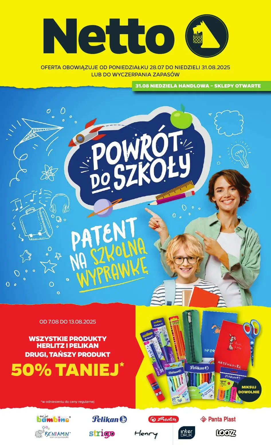 gazetka promocyjna NETTO Powrót do szkoły - Strona 1