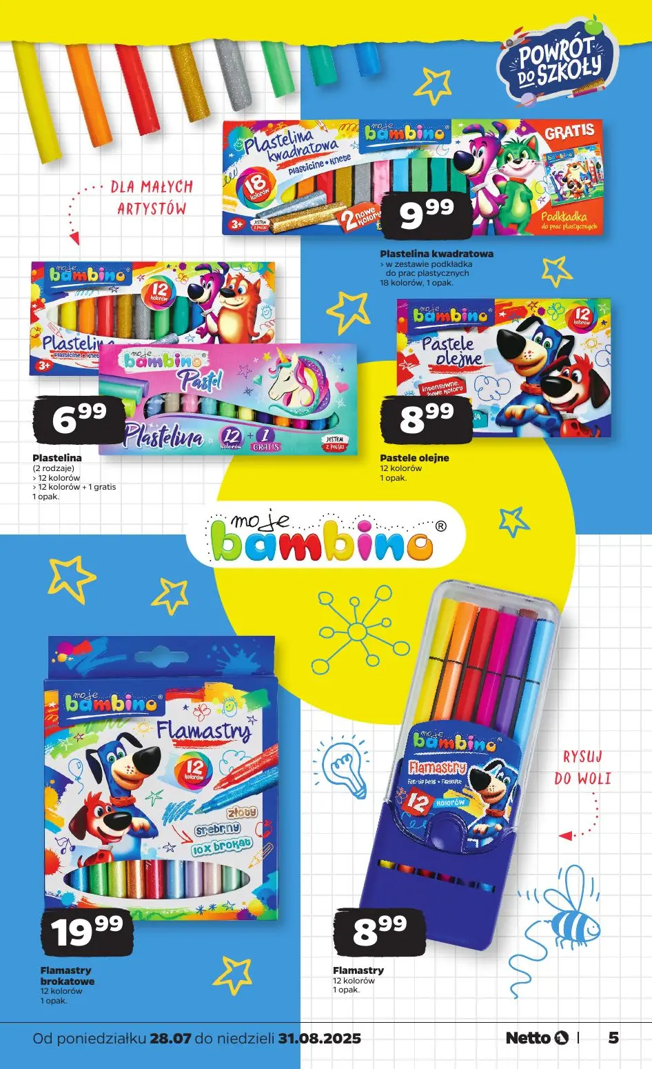 gazetka promocyjna NETTO Powrót do szkoły - Strona 5