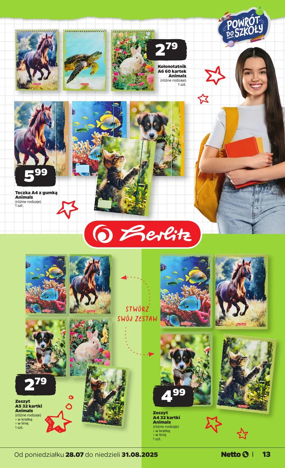 gazetka promocyjna NETTO Powrót do szkoły - Strona 13