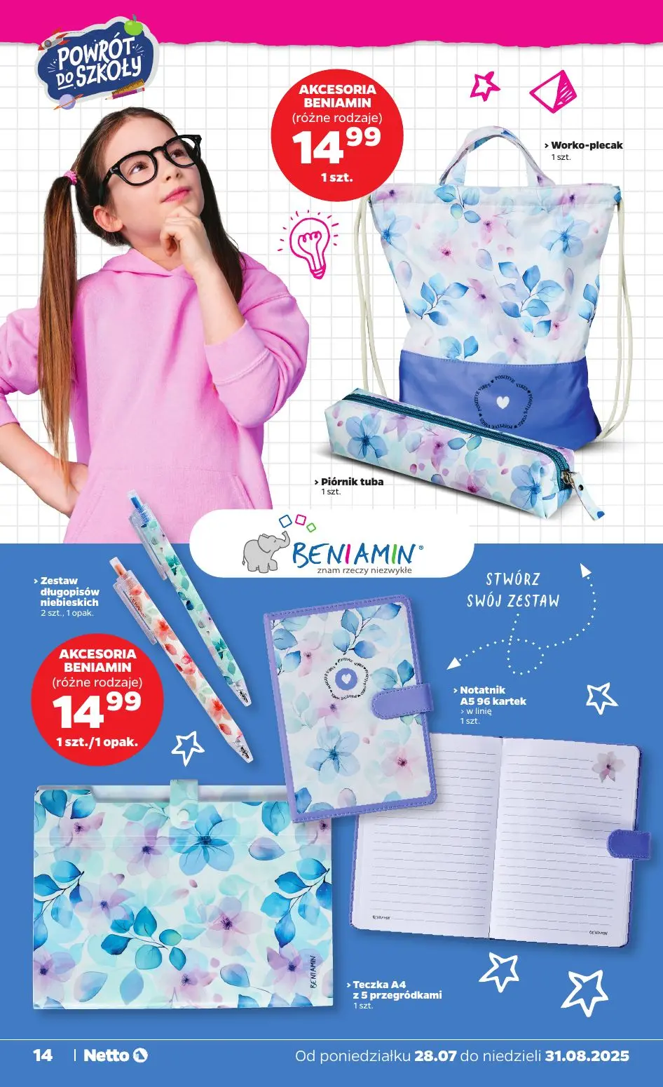 gazetka promocyjna NETTO Powrót do szkoły - Strona 14