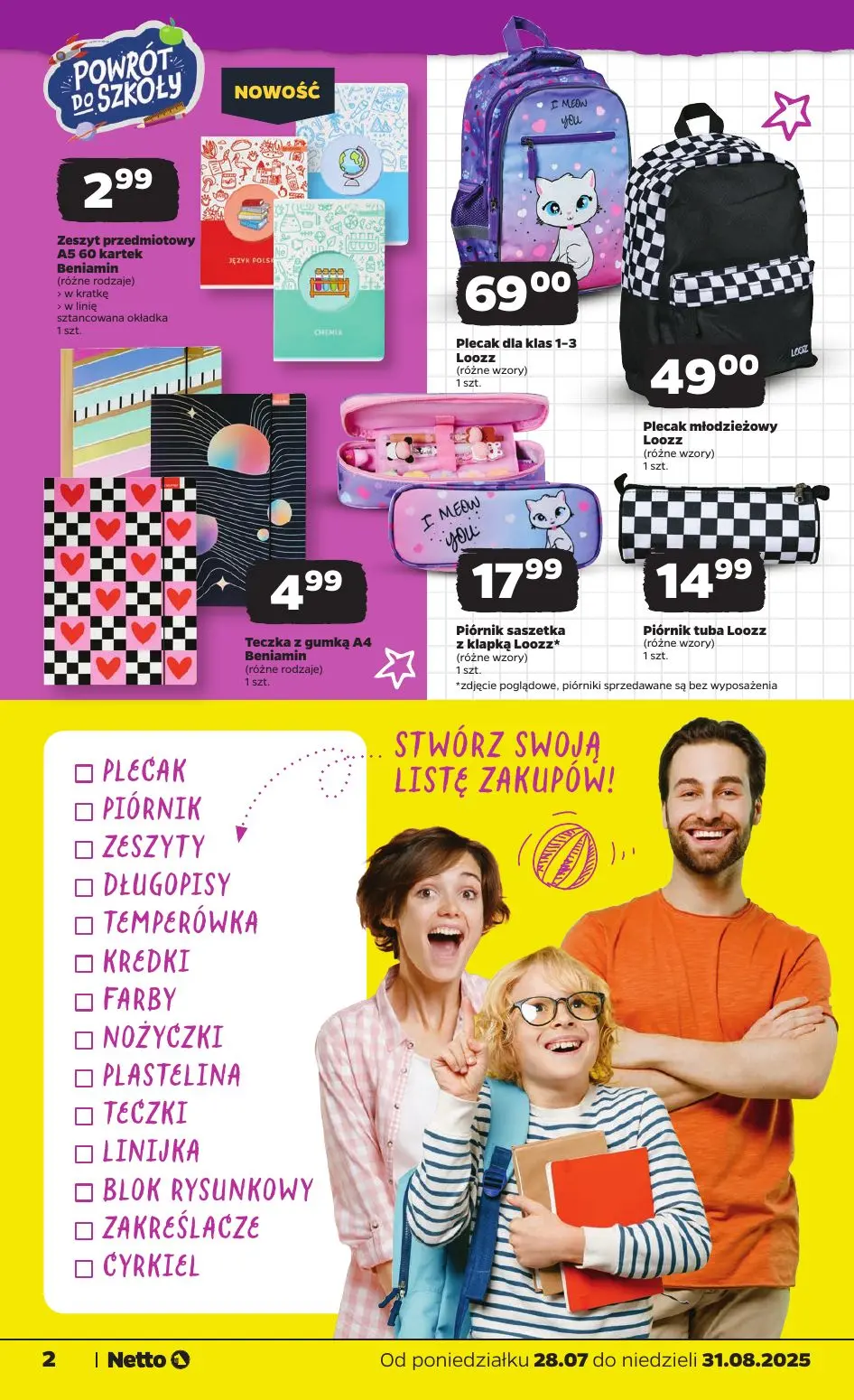 gazetka promocyjna NETTO Powrót do szkoły - Strona 2