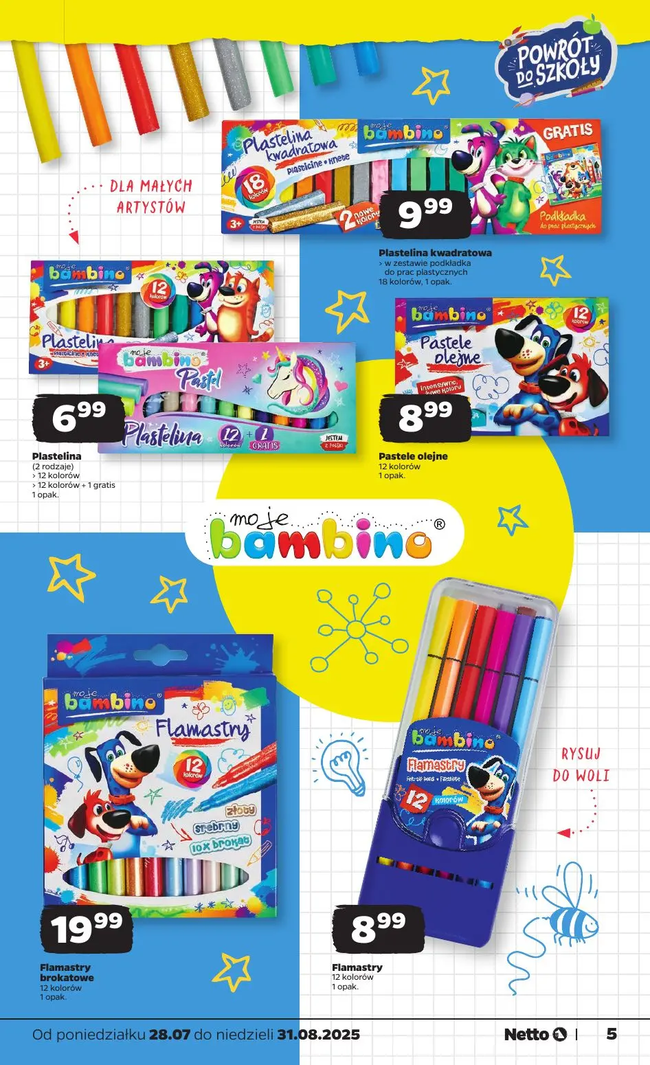 gazetka promocyjna NETTO Powrót do szkoły - Strona 5