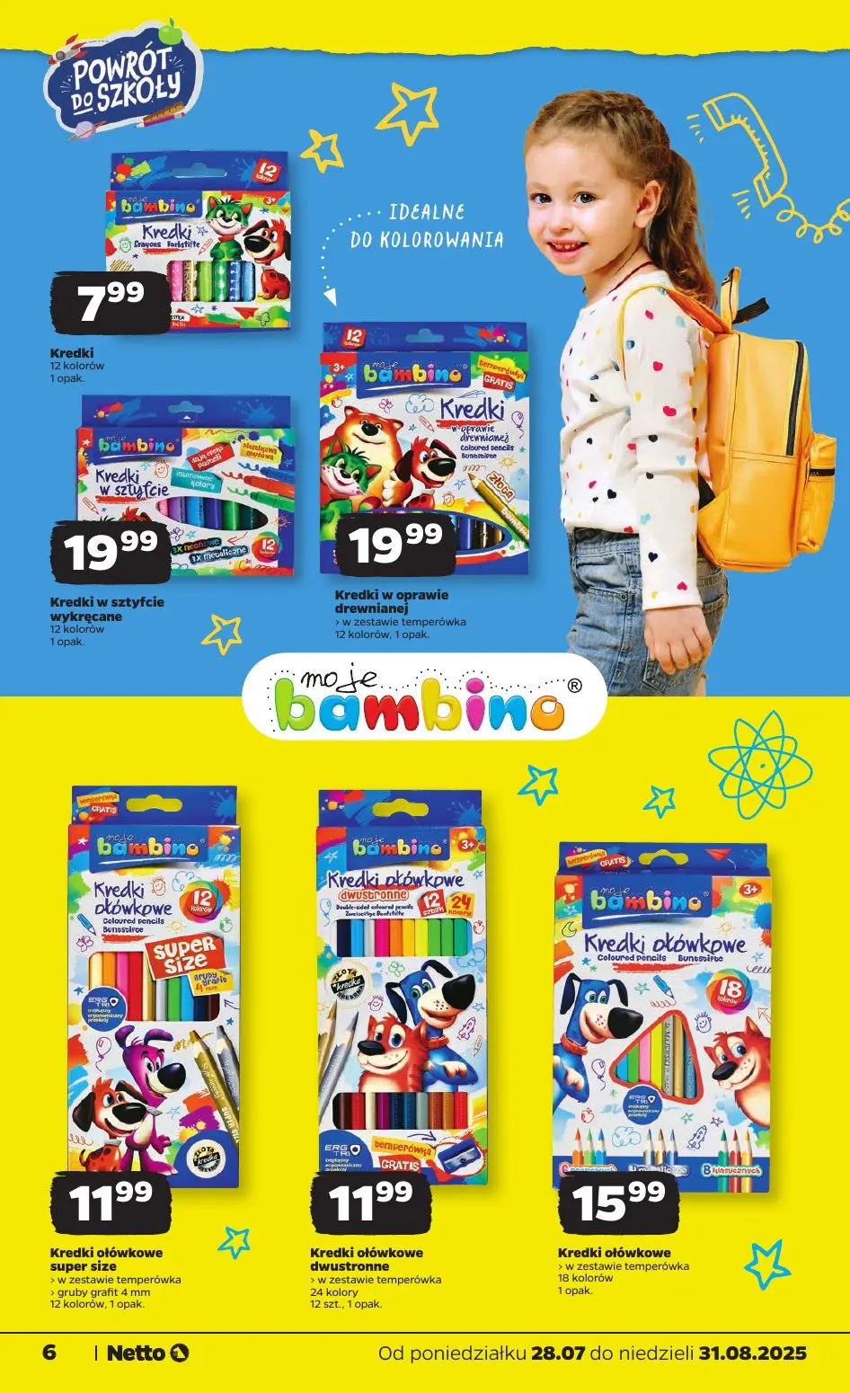 gazetka promocyjna NETTO Powrót do szkoły - Strona 6
