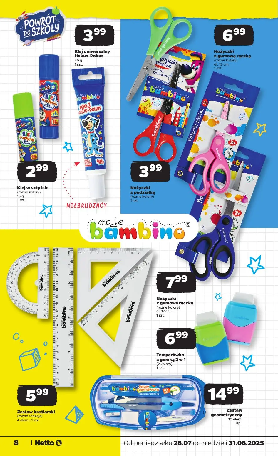 gazetka promocyjna NETTO Powrót do szkoły - Strona 8