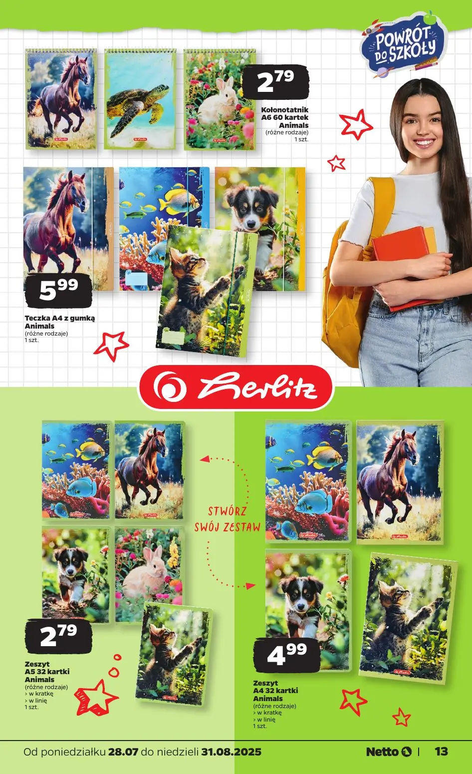 gazetka promocyjna NETTO Powrót do szkoły - Strona 13