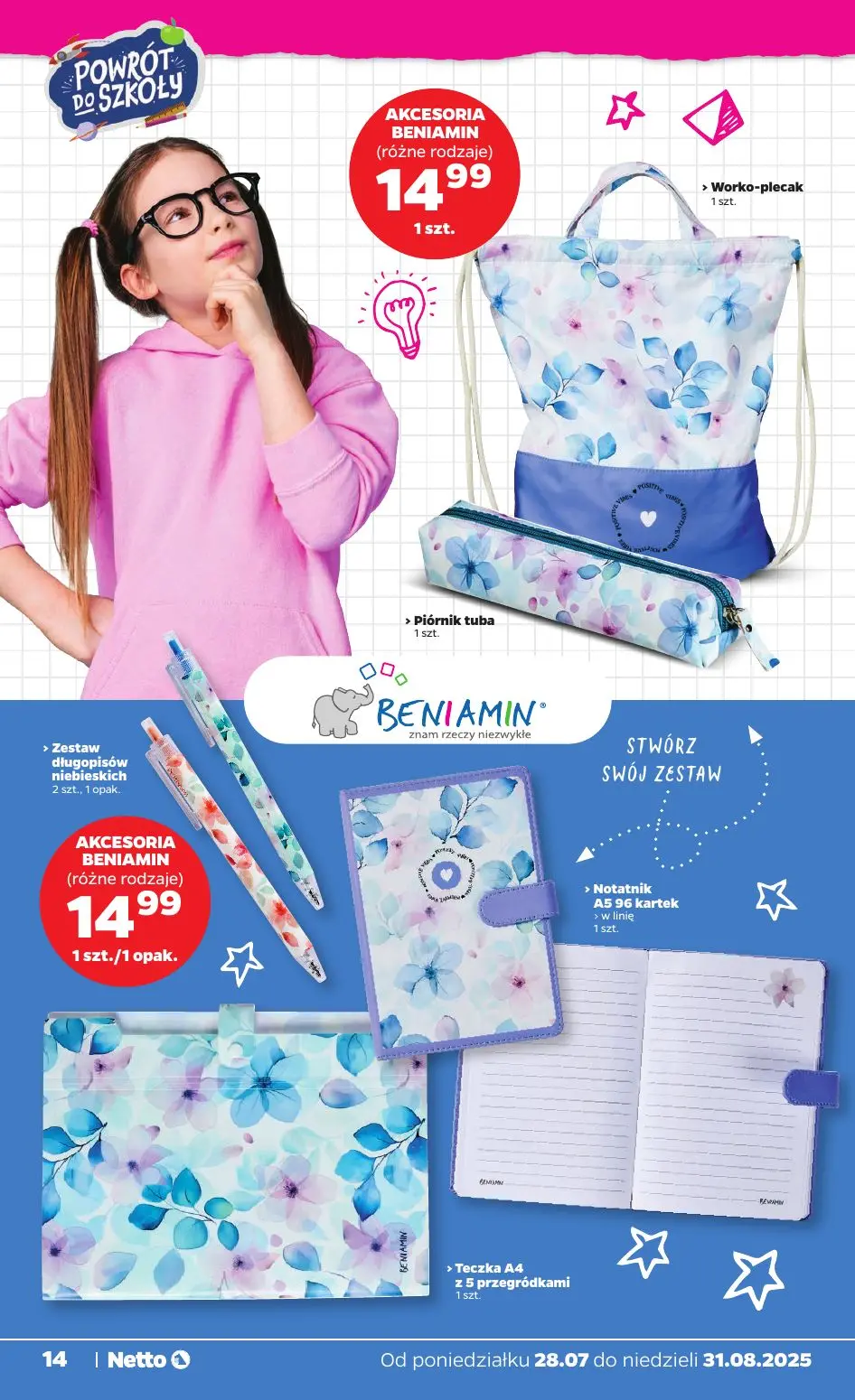 gazetka promocyjna NETTO Powrót do szkoły - Strona 14