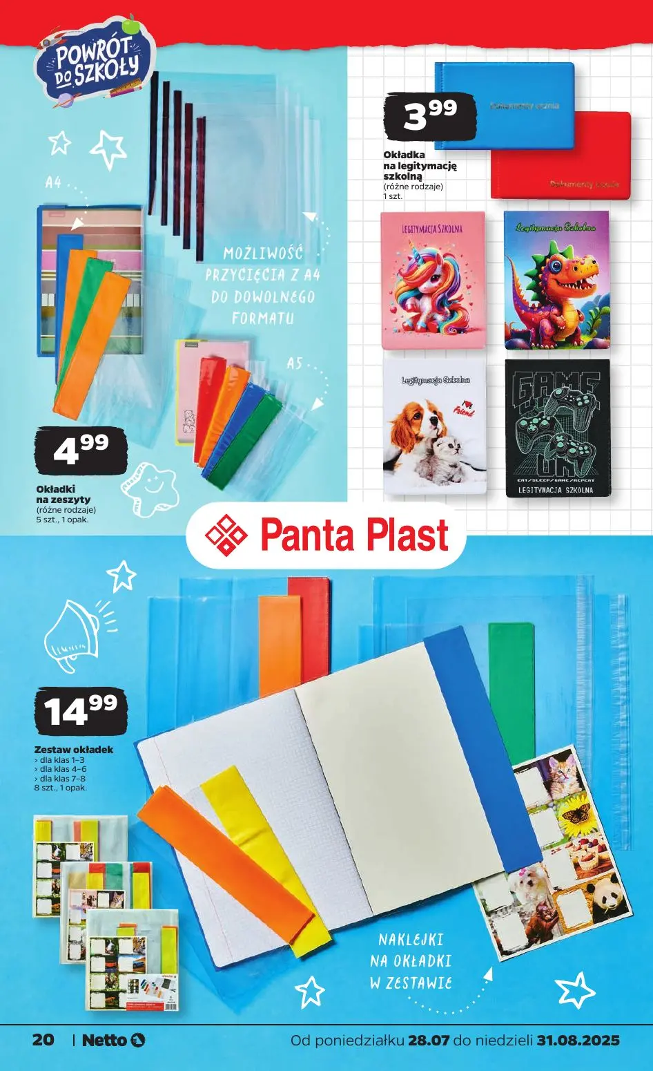 gazetka promocyjna NETTO Powrót do szkoły - Strona 20