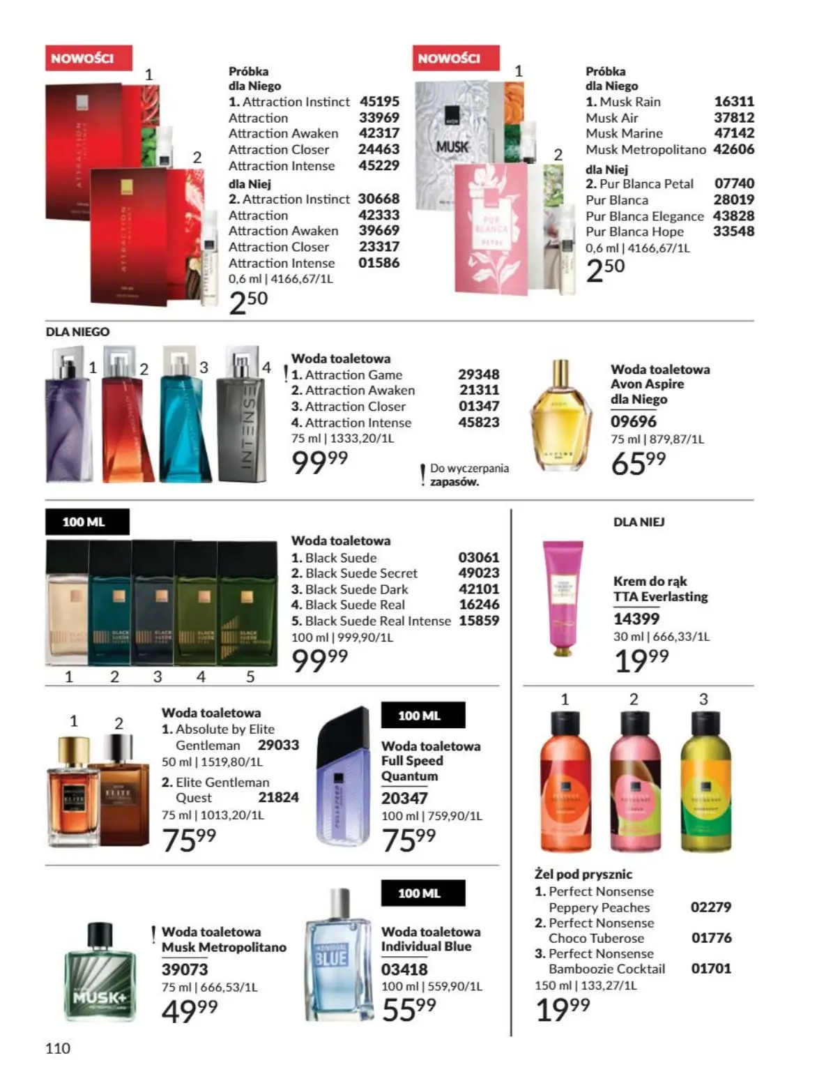 gazetka promocyjna AVON Katalog - Strona 110
