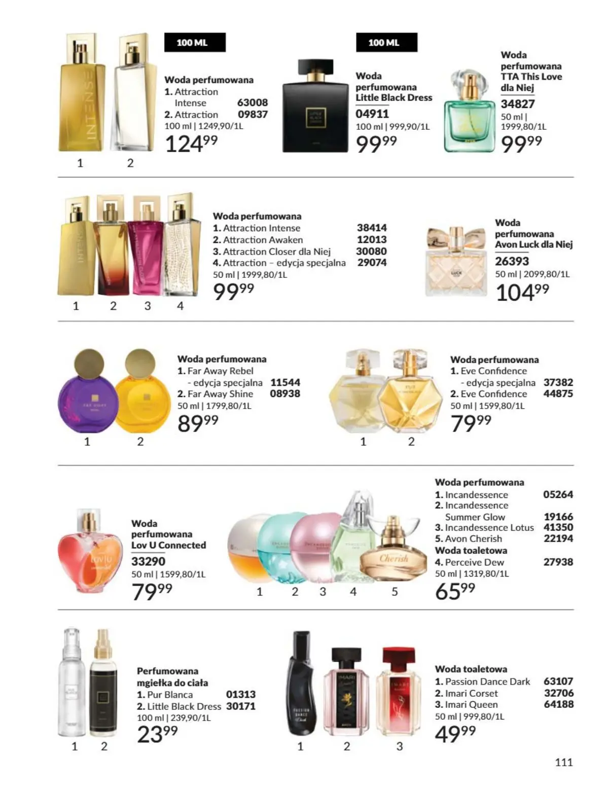 gazetka promocyjna AVON Katalog - Strona 111