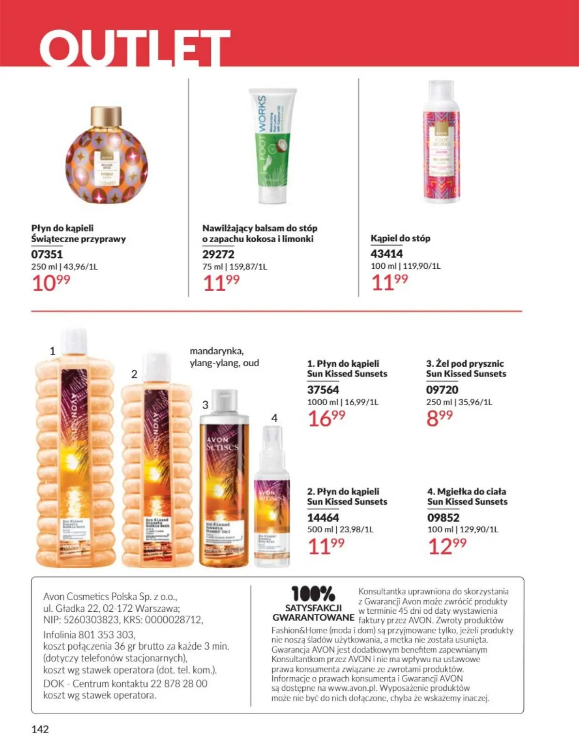 gazetka promocyjna AVON Katalog - Strona 142