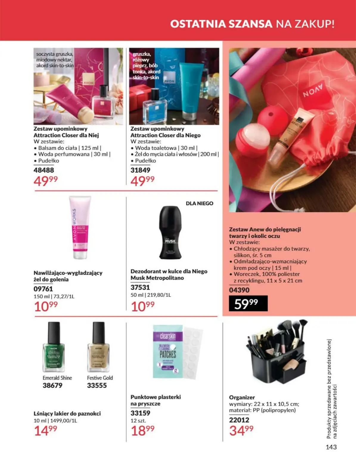gazetka promocyjna AVON Katalog - Strona 143