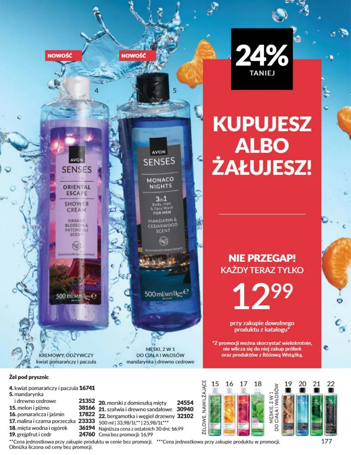 gazetka promocyjna AVON Katalog - Strona 177