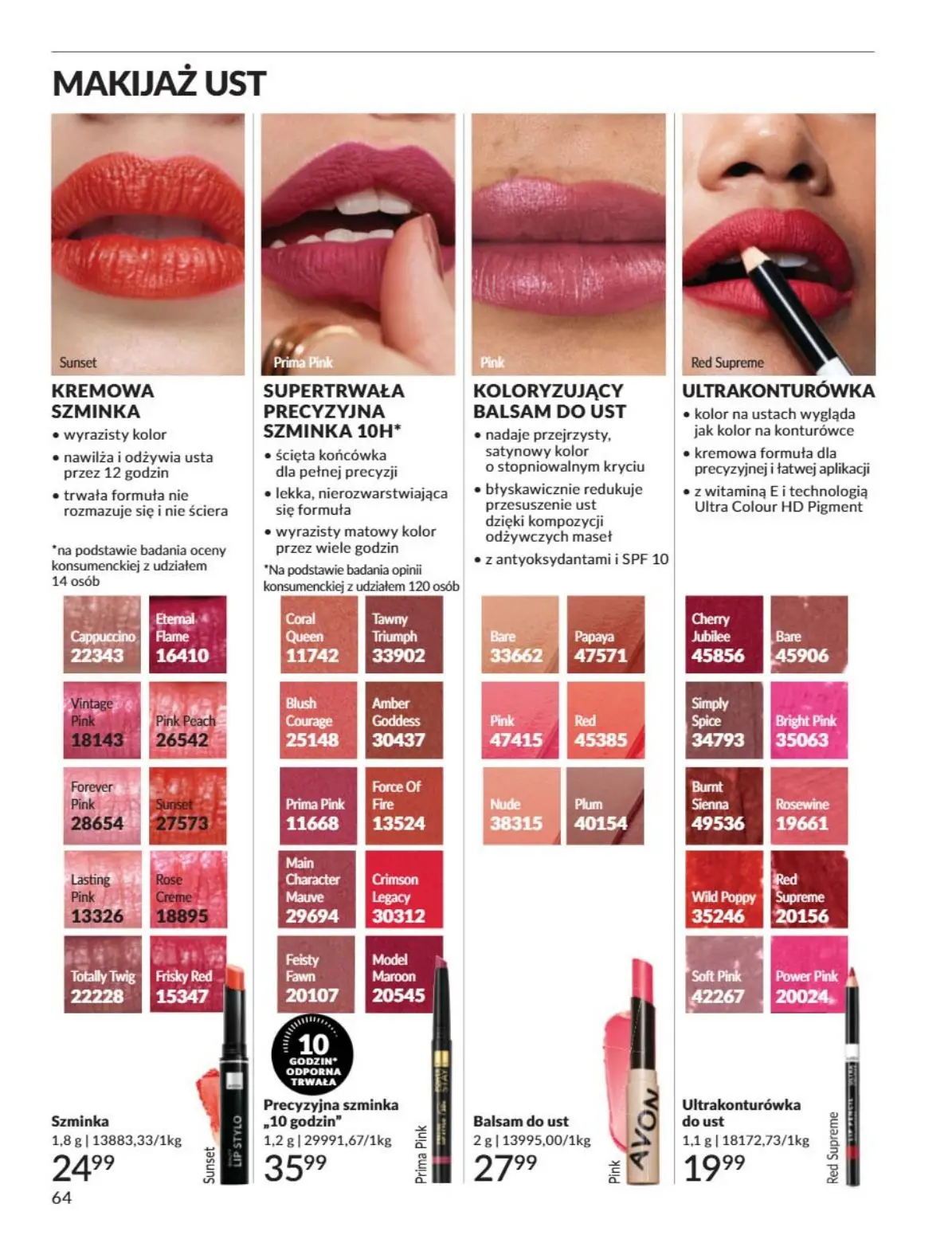 gazetka promocyjna AVON Katalog - Strona 64