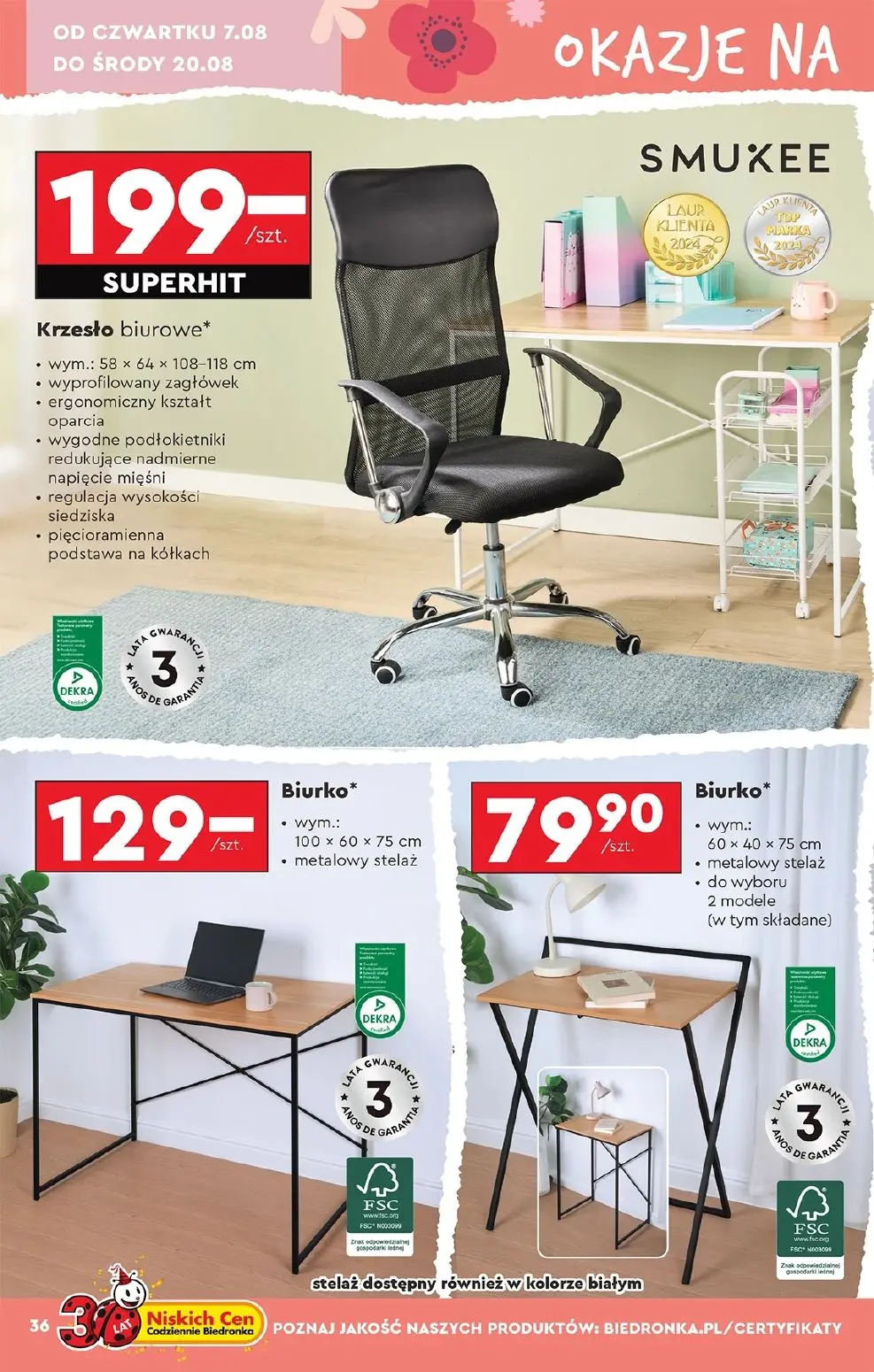 gazetka promocyjna Biedronka Hity i inspiracje - Strona 38