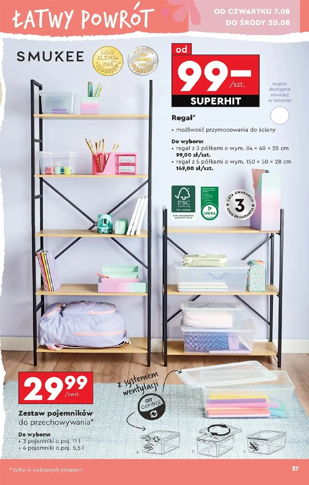 gazetka promocyjna Biedronka Hity i inspiracje - Strona 39