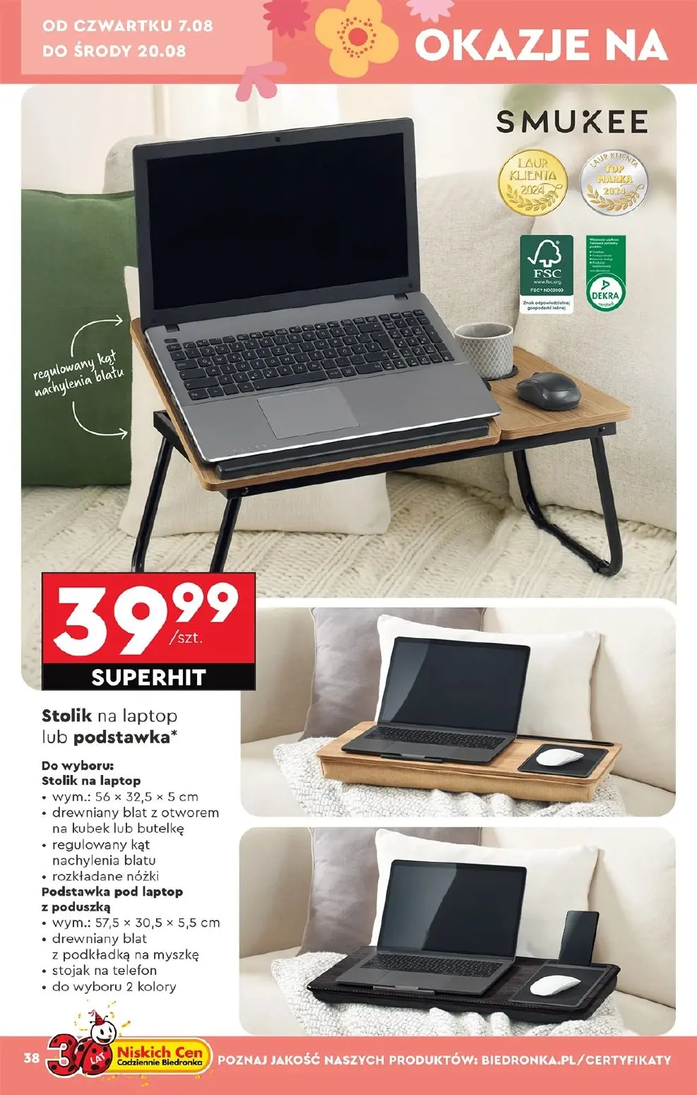 gazetka promocyjna Biedronka Hity i inspiracje - Strona 40