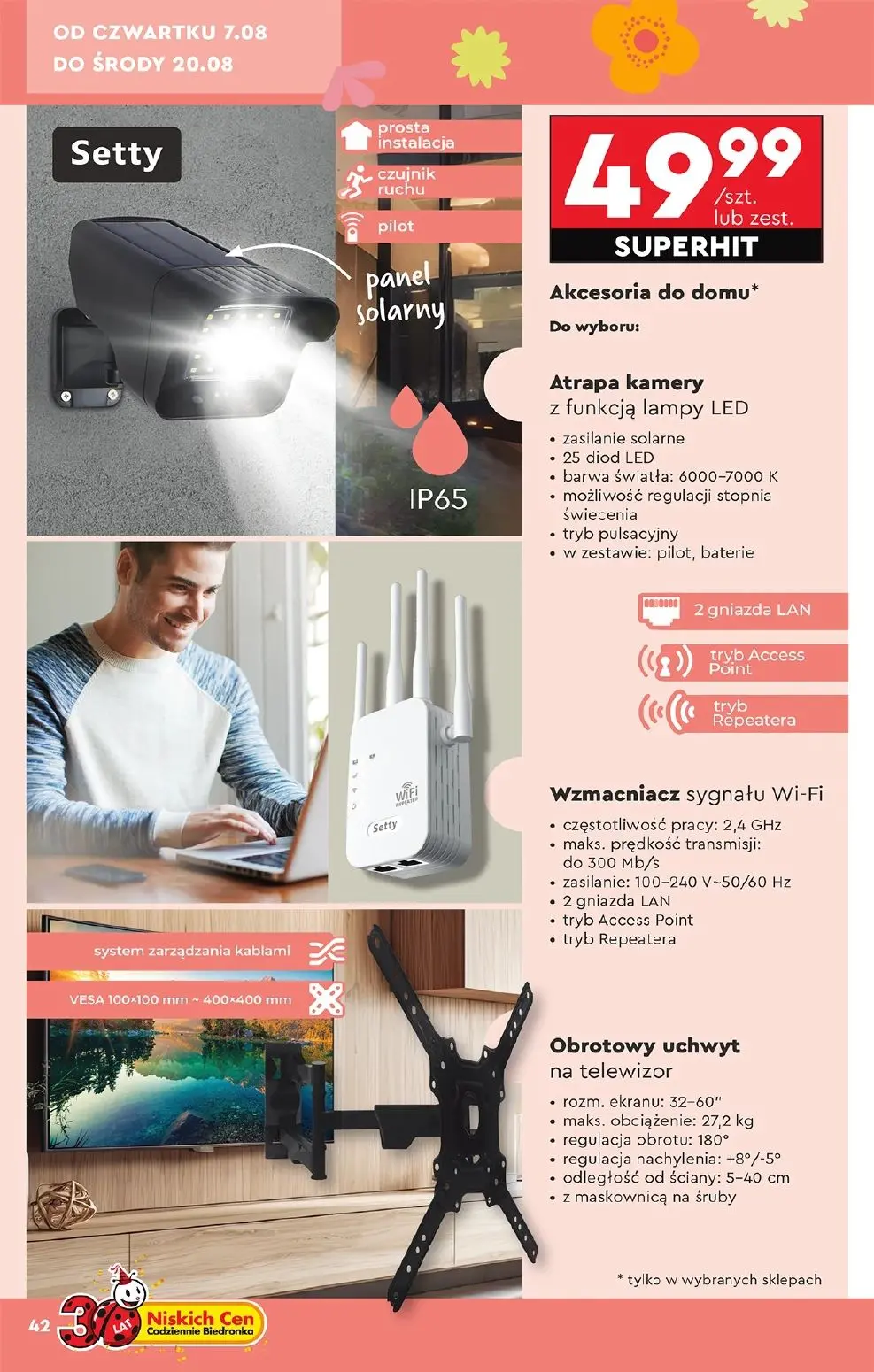 gazetka promocyjna Biedronka Hity i inspiracje - Strona 44