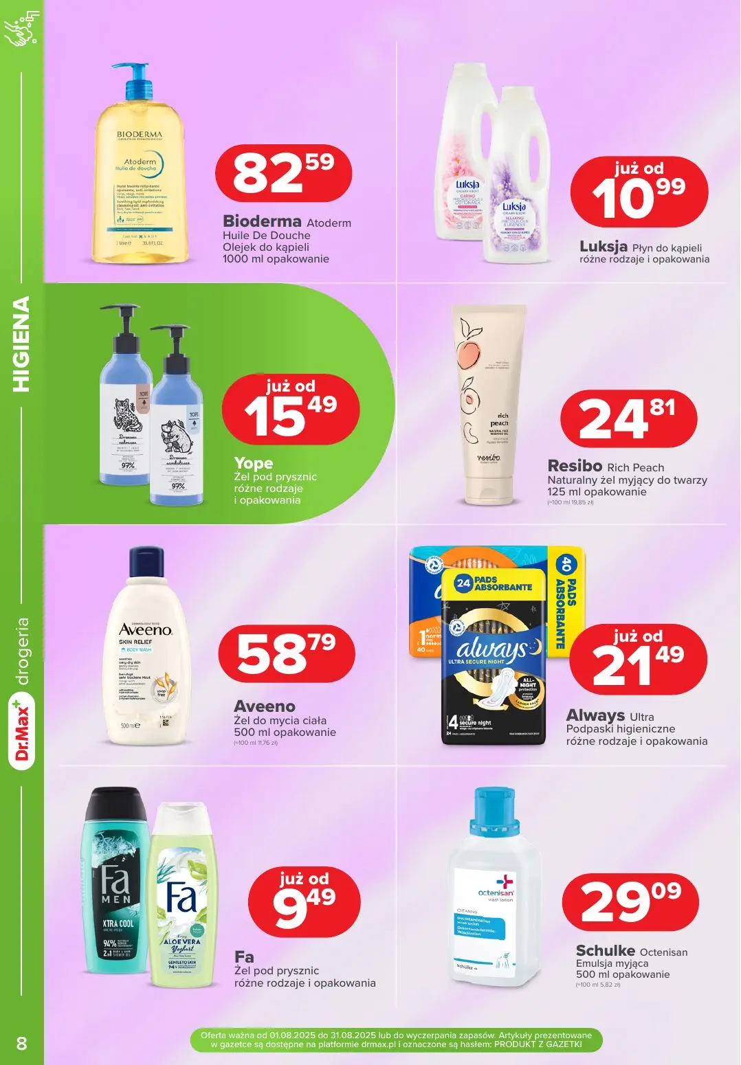 gazetka promocyjna Dr.Max Drogeria Drogeria - Strona 8