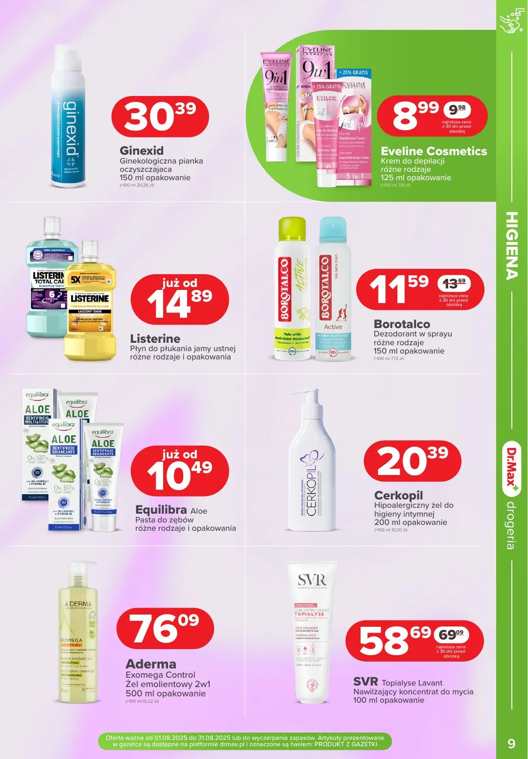 gazetka promocyjna Dr.Max Drogeria Drogeria - Strona 9