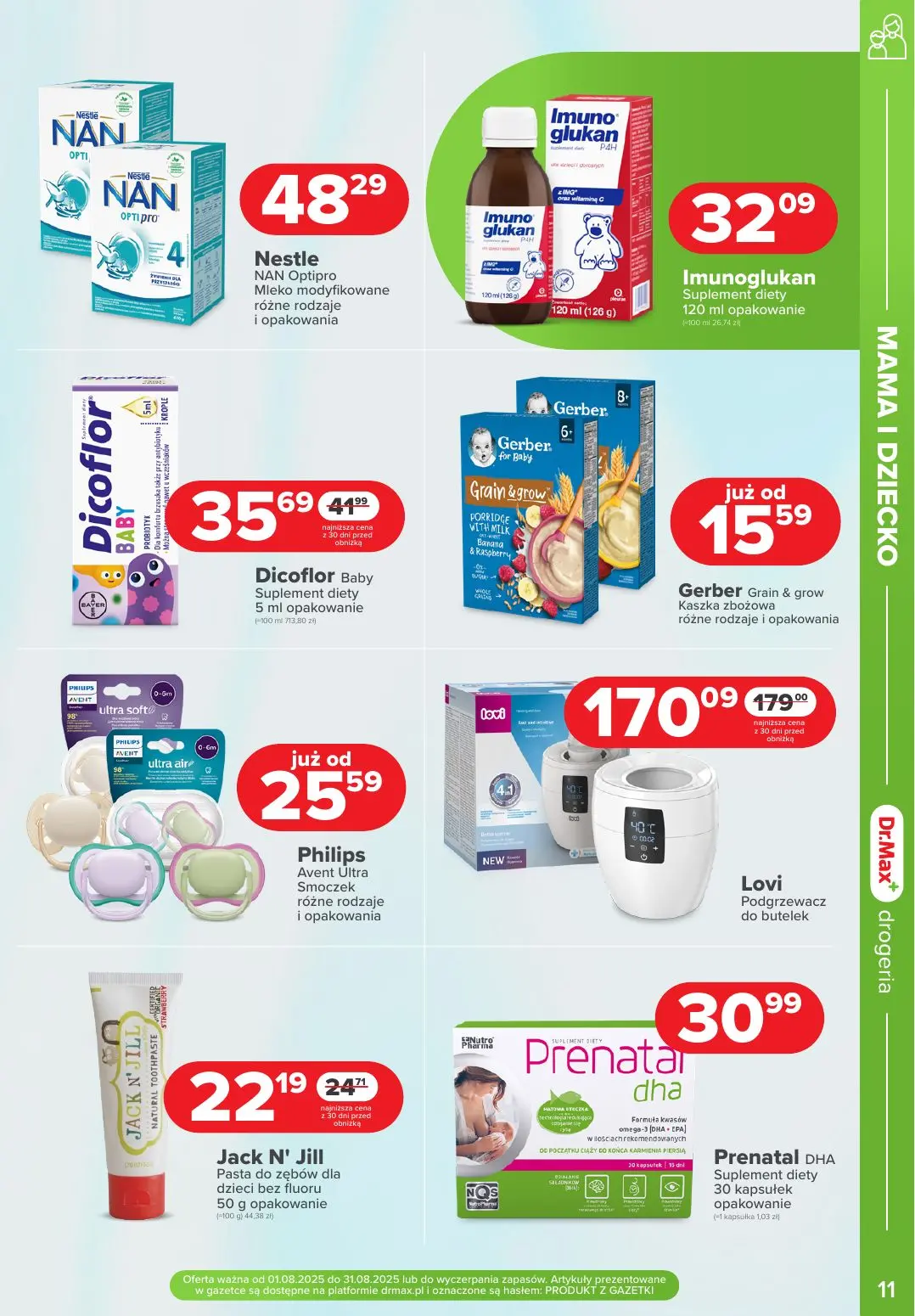 gazetka promocyjna Dr.Max Drogeria Drogeria - Strona 11