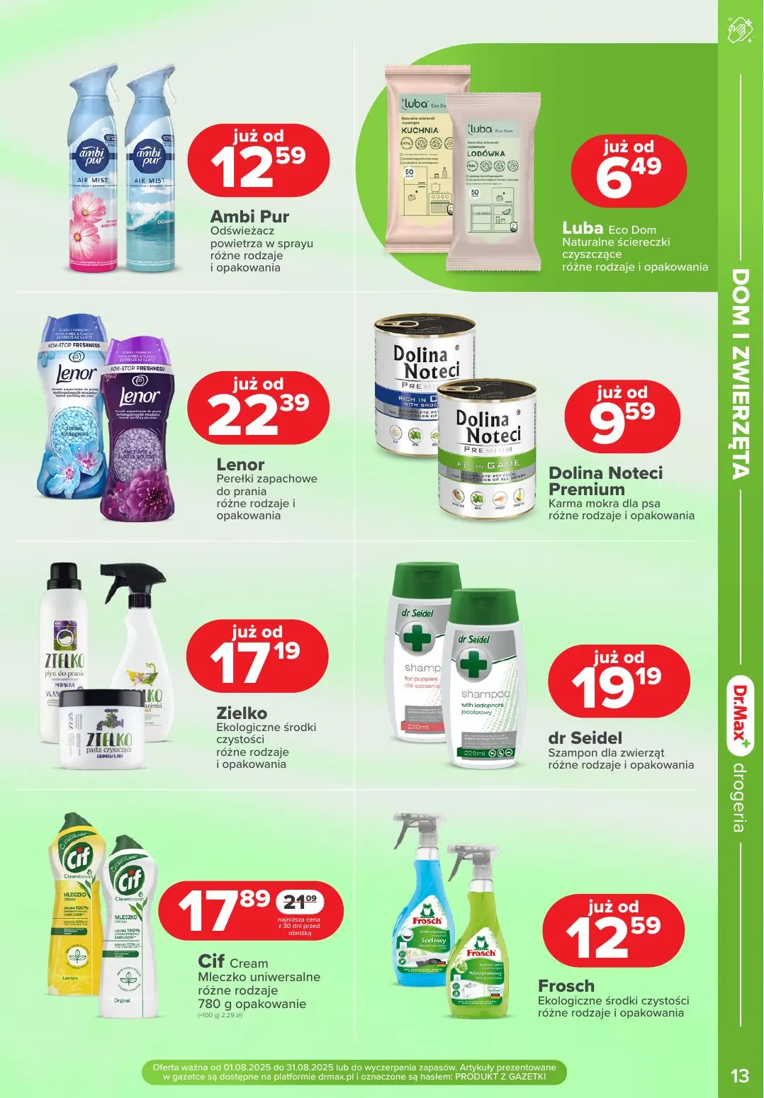 gazetka promocyjna Dr.Max Drogeria Drogeria - Strona 13
