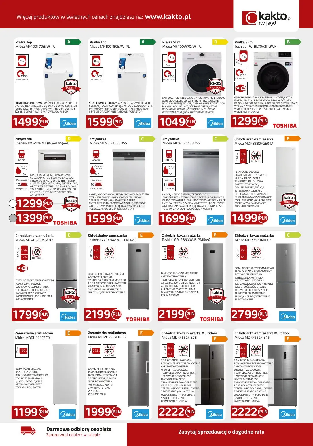 gazetka promocyjna kakto.pl Wakacyjna fala nagród! - Strona 9