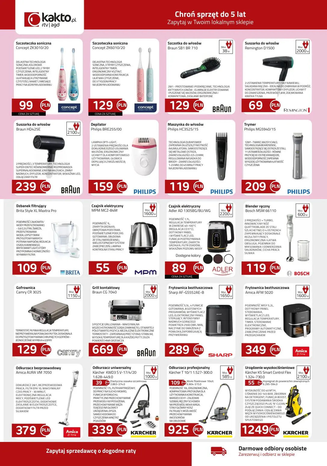 gazetka promocyjna kakto.pl Wakacyjna fala nagród! - Strona 10