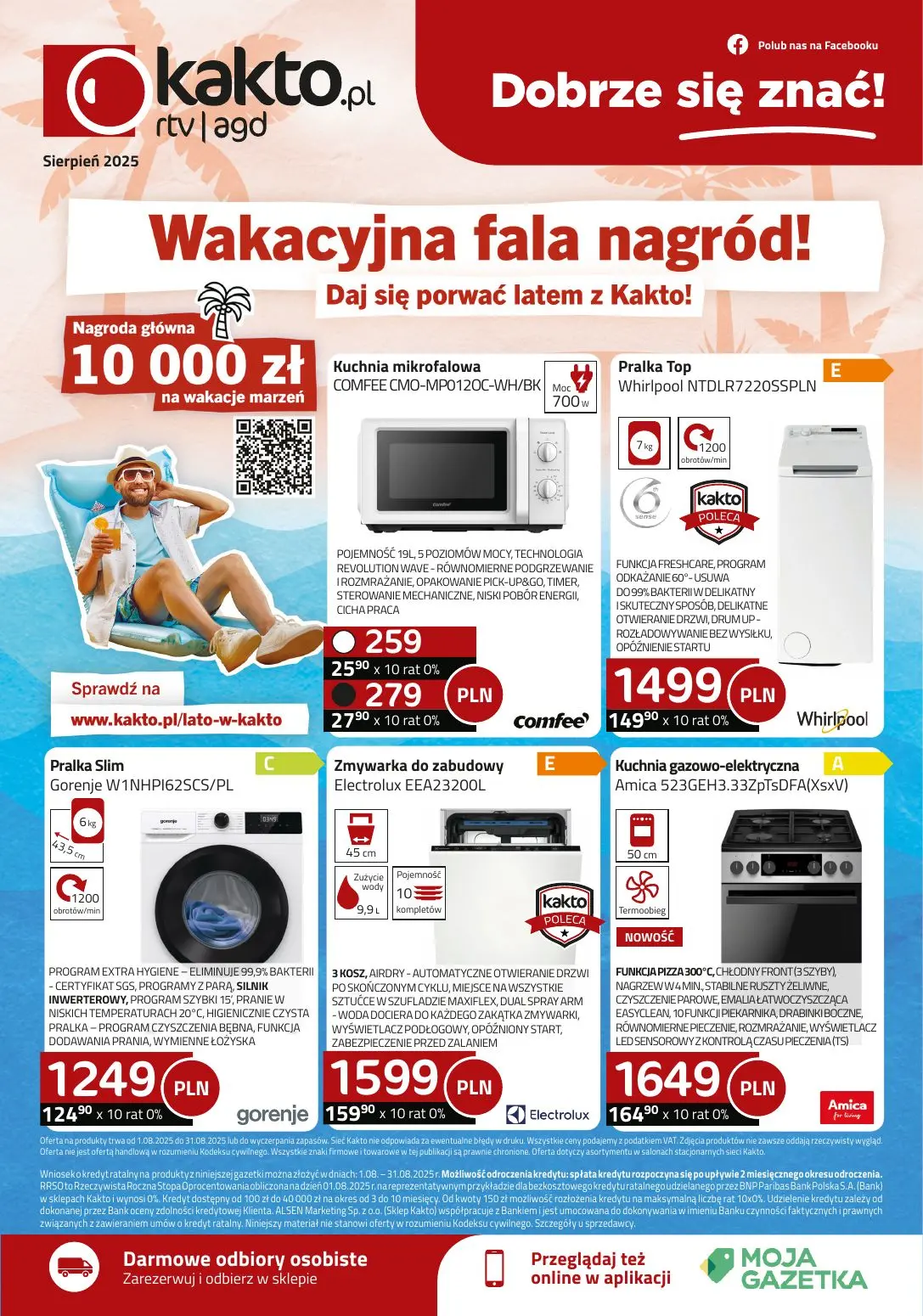 gazetka promocyjna kakto.pl Wakacyjna fala nagród! - Strona 12