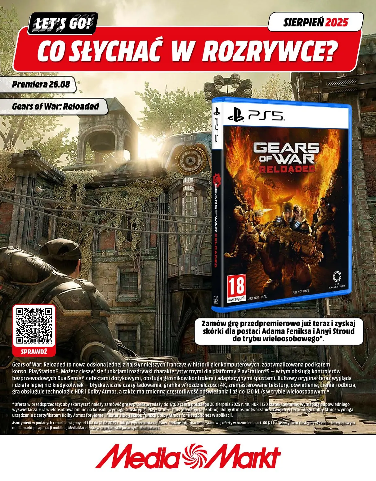 gazetka promocyjna Media Markt Rozrywka w sierpniu - Strona 1