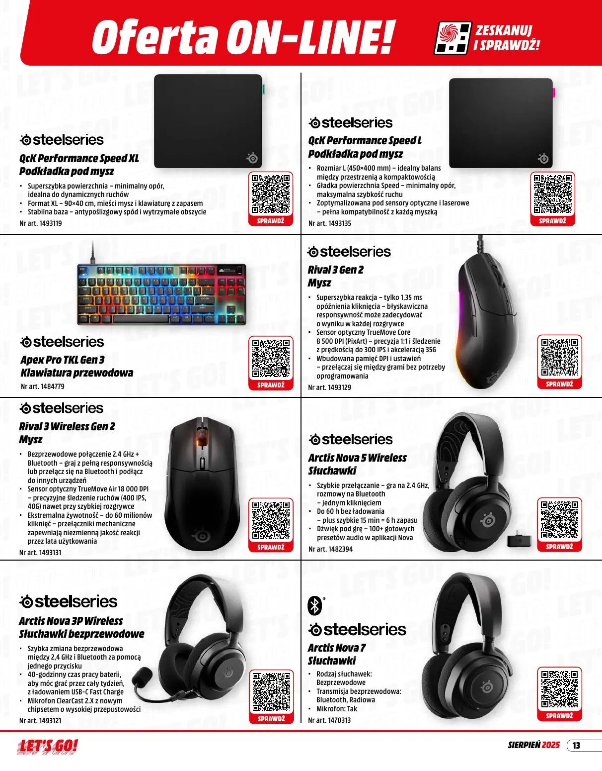 gazetka promocyjna Media Markt Rozrywka w sierpniu - Strona 13