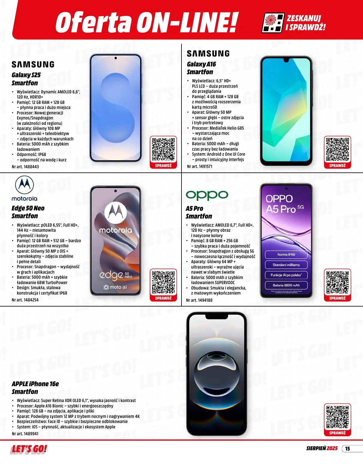 gazetka promocyjna Media Markt Rozrywka w sierpniu - Strona 15
