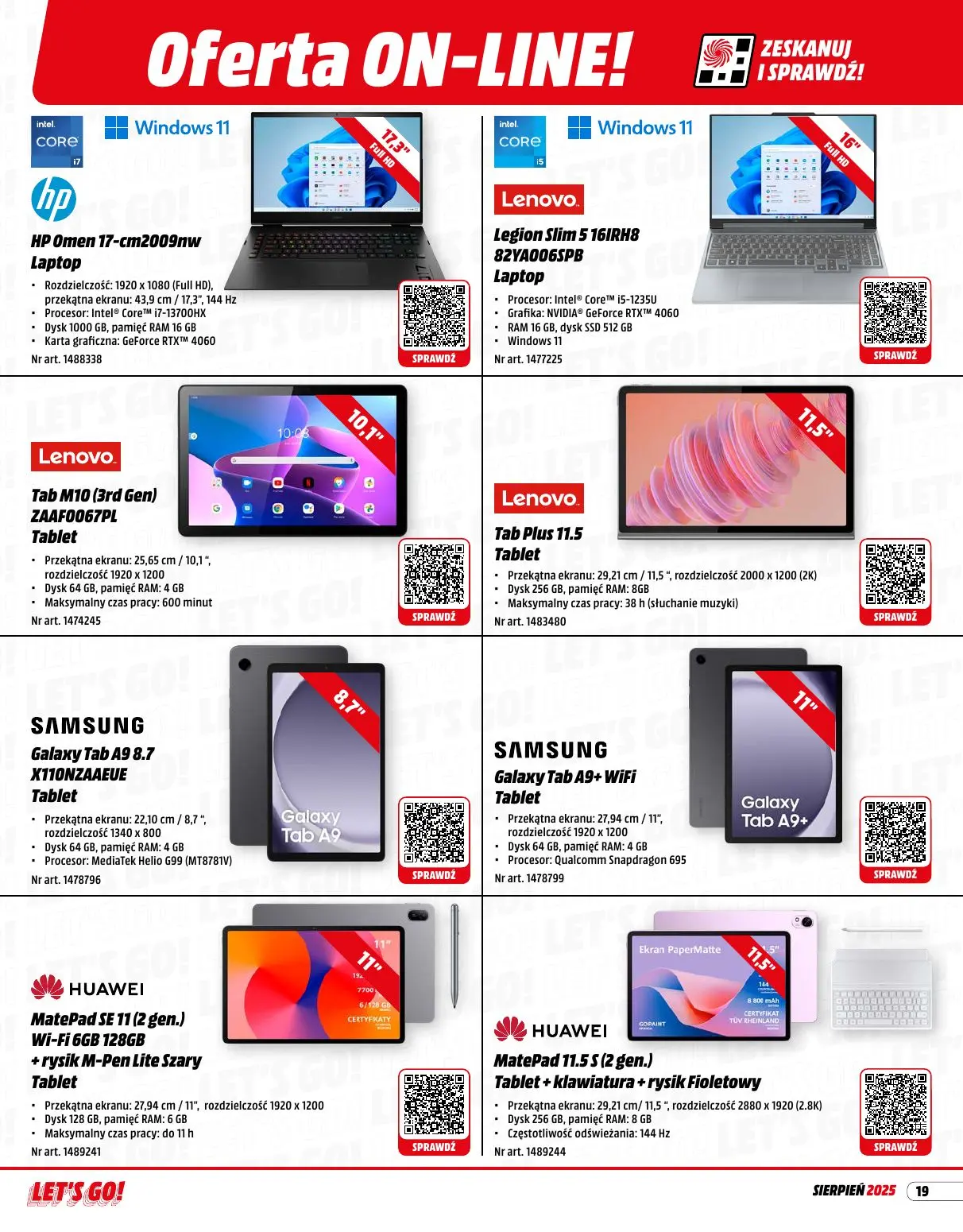 gazetka promocyjna Media Markt Rozrywka w sierpniu - Strona 19