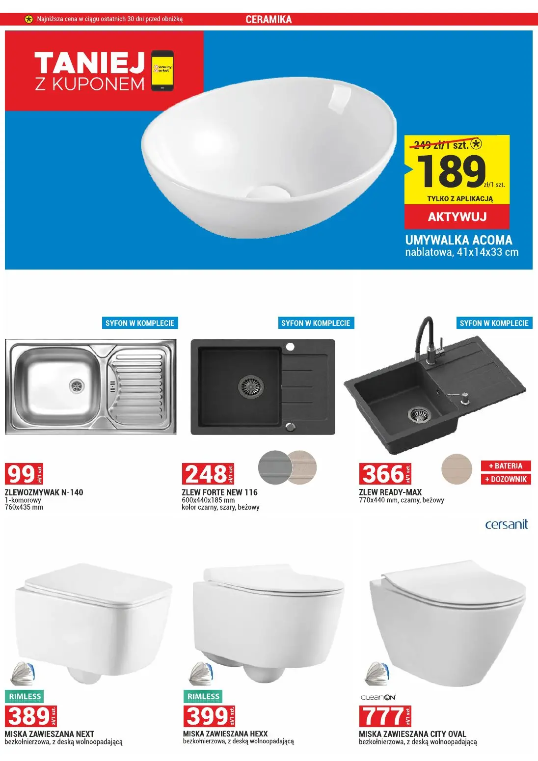 gazetka promocyjna Merkury Market Hit cenowy! - Strona 8