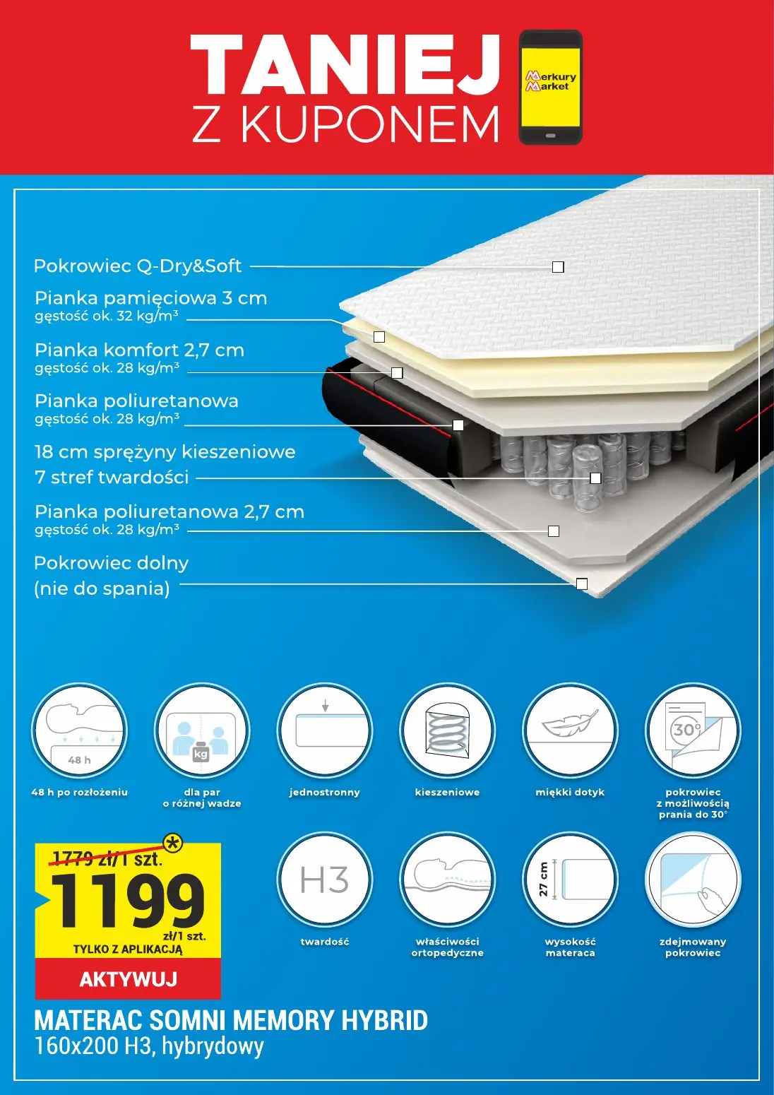 gazetka promocyjna Merkury Market Meble - Strona 44