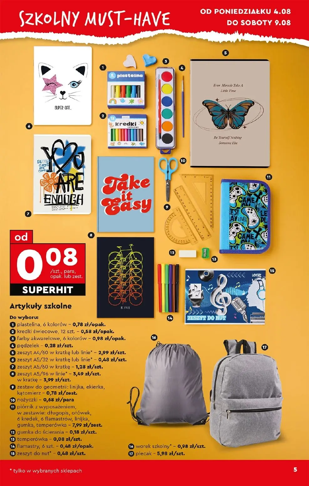 gazetka promocyjna Biedronka Hity i inspiracje - Strona 5