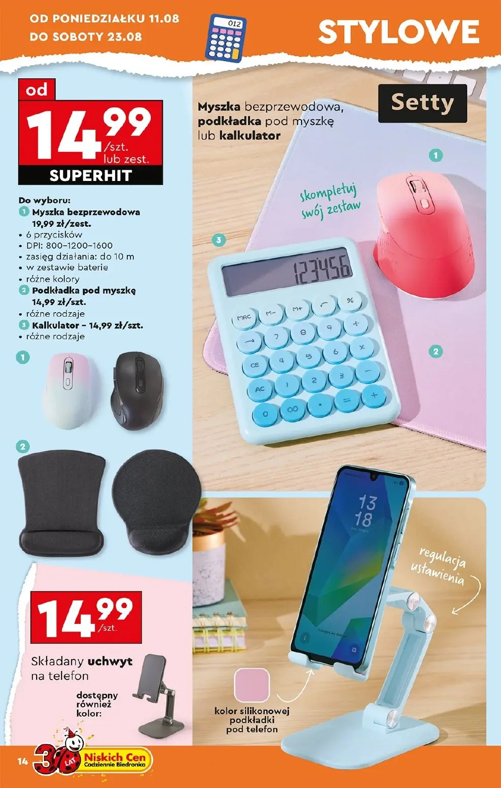 gazetka promocyjna Biedronka Hity i inspiracje - Strona 18