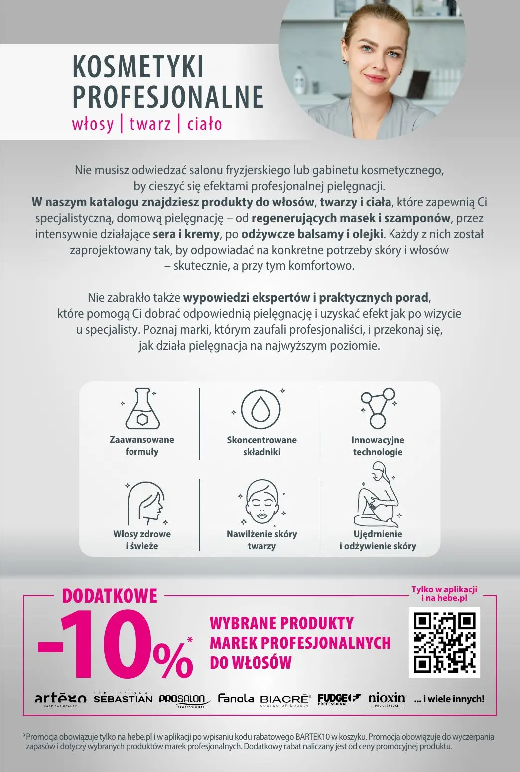 gazetka promocyjna hebe Kosmetyki profesjonalne - Strona 3