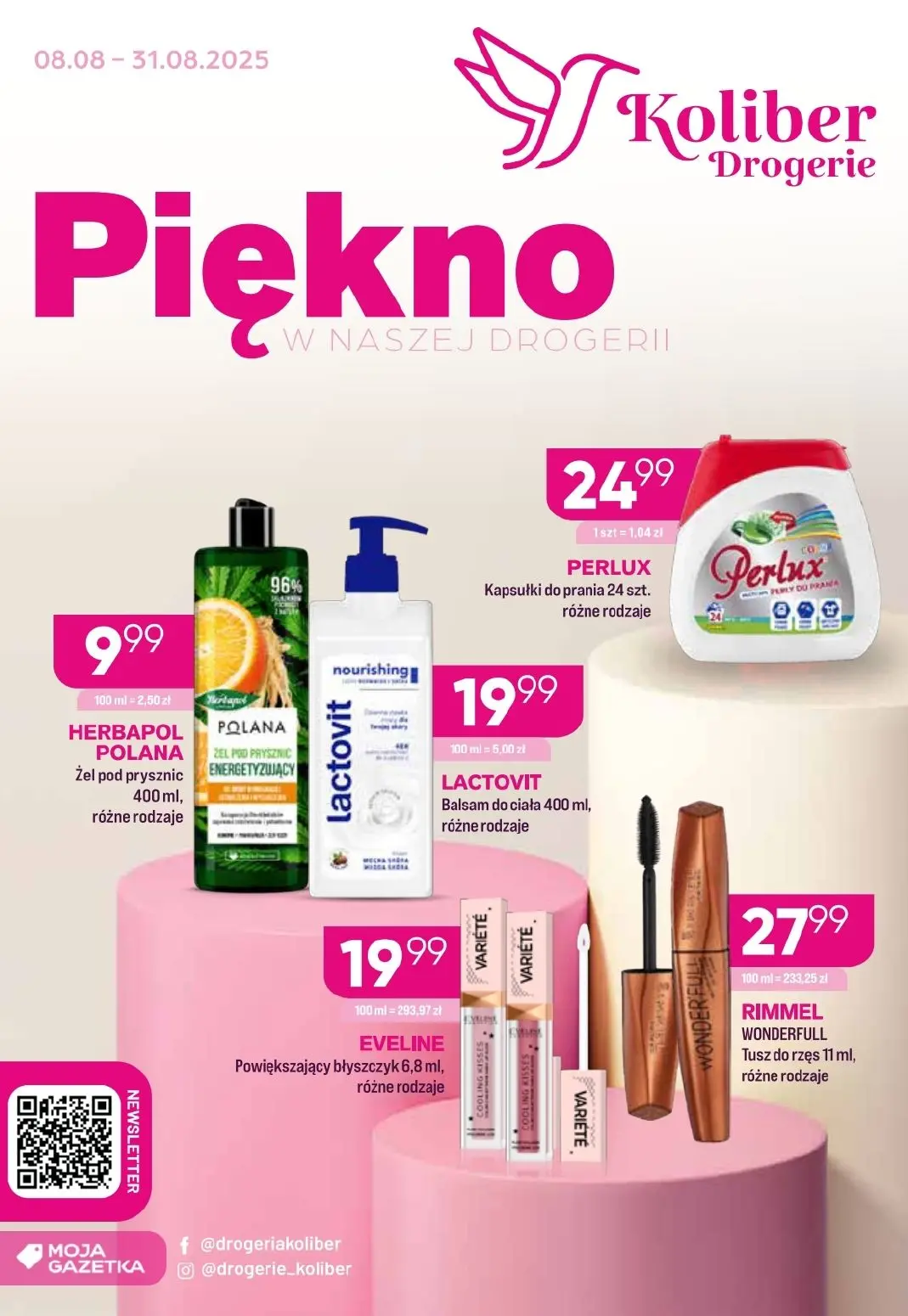 gazetka promocyjna Koliber Piękno w naszej drogerii - Strona 1