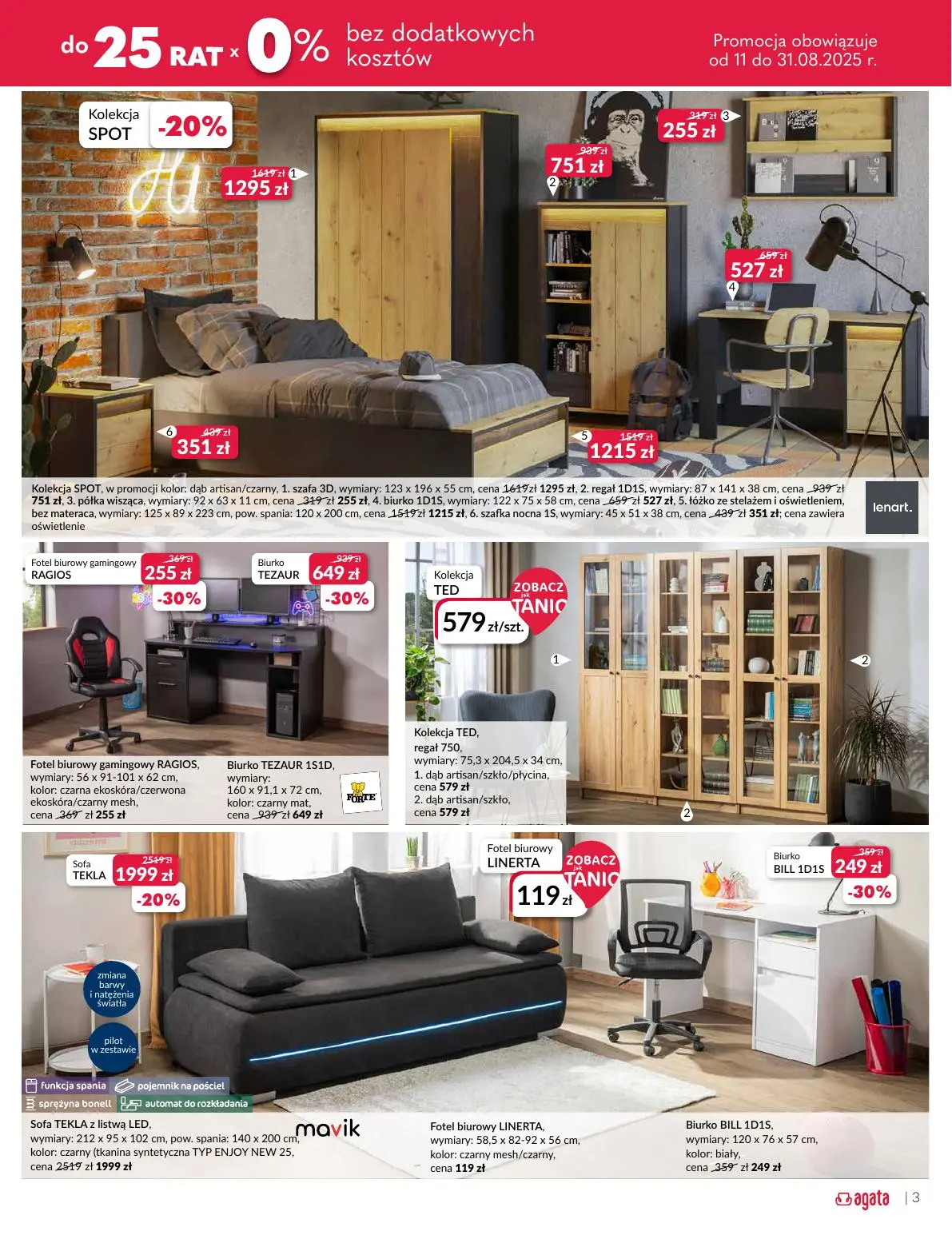 gazetka promocyjna Agata Witaj szkoło! - Strona 3