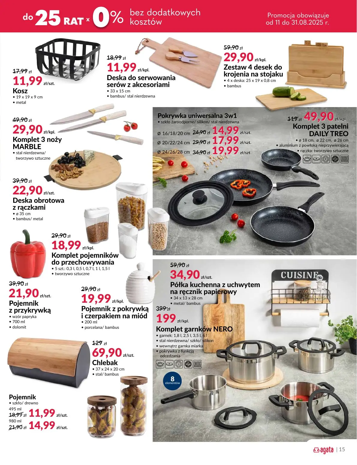 gazetka promocyjna Agata Witaj szkoło! - Strona 15