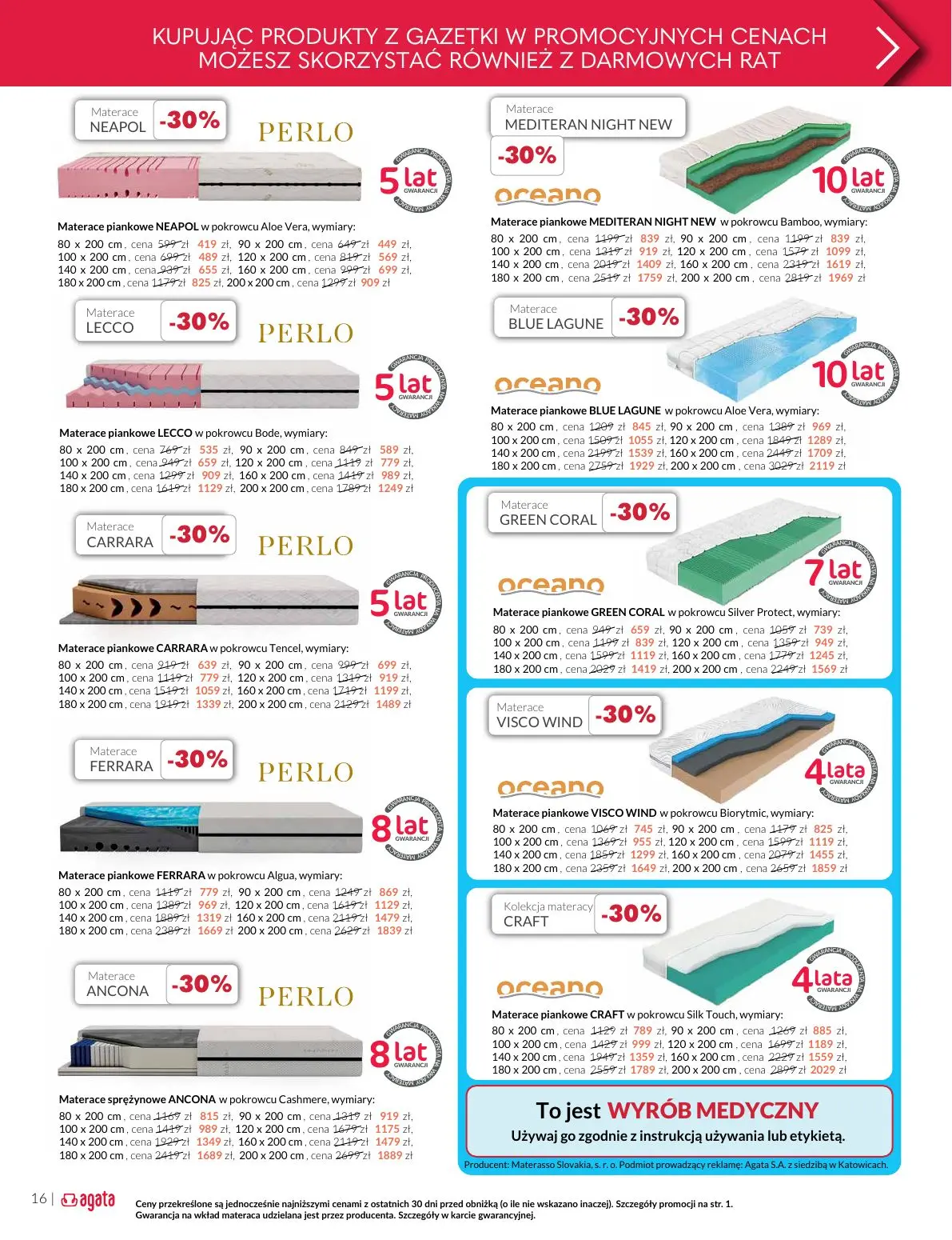 gazetka promocyjna Agata Witaj szkoło! - Strona 16