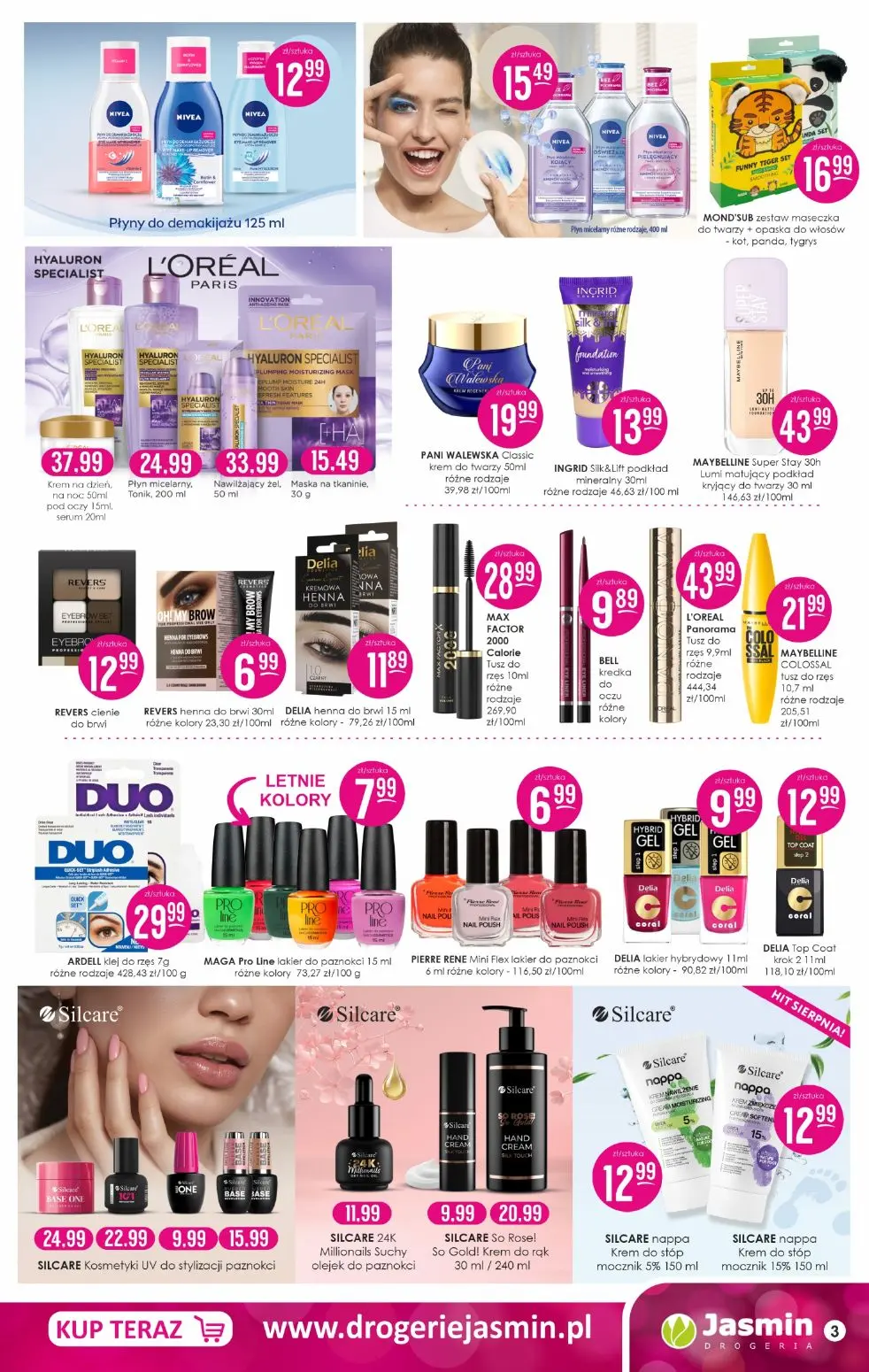 gazetka promocyjna DROGERIE JASMIN Piekno z Polski - Strona 3