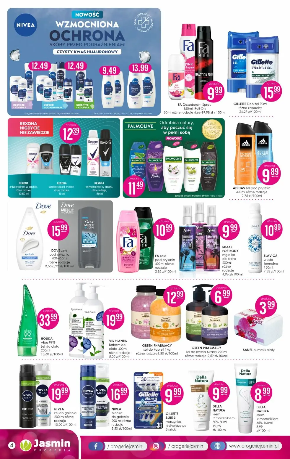 gazetka promocyjna DROGERIE JASMIN Piekno z Polski - Strona 4