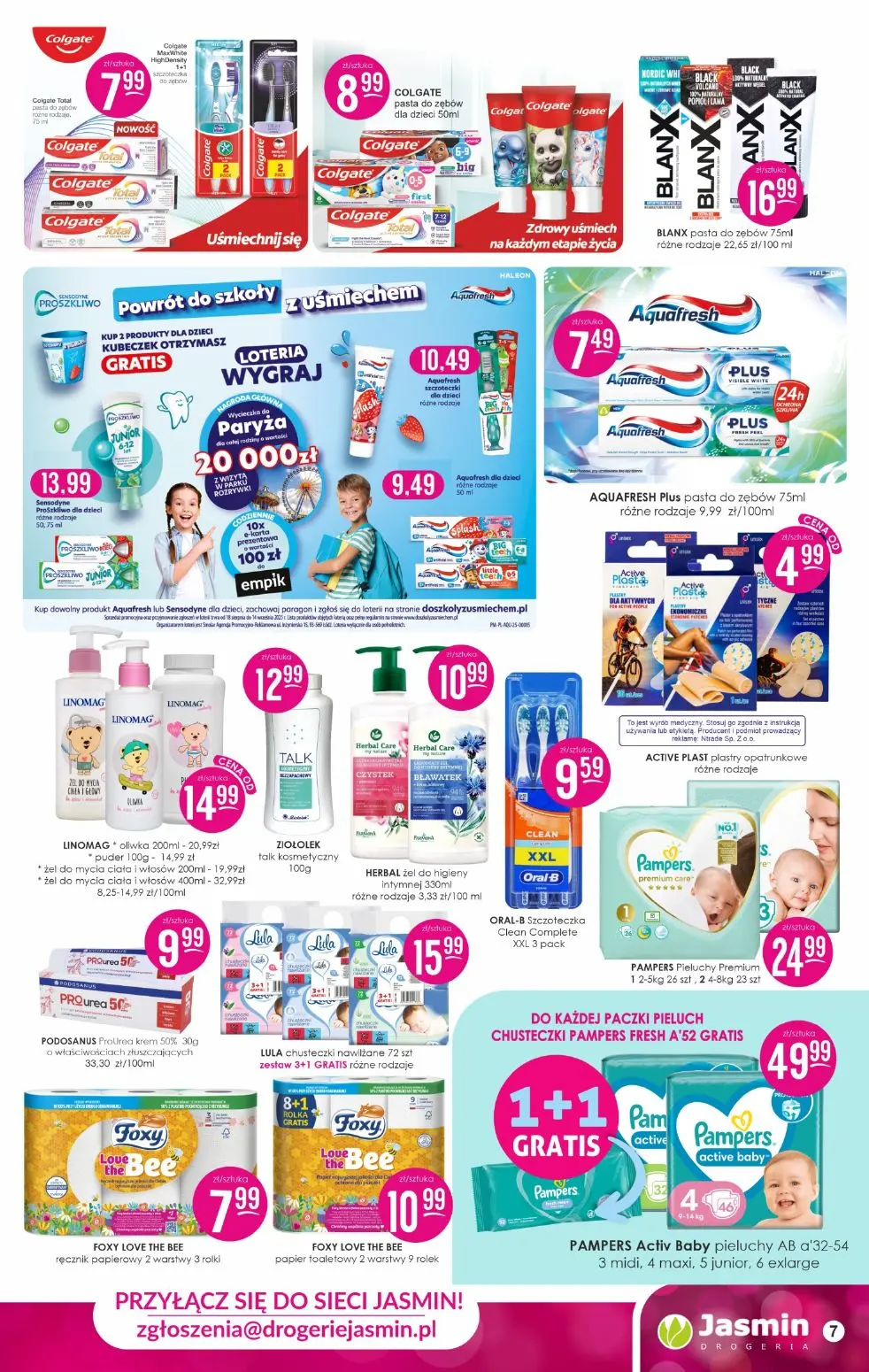 gazetka promocyjna DROGERIE JASMIN Piekno z Polski - Strona 7